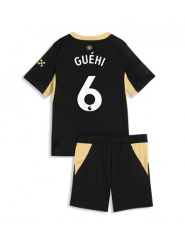 Otroški Nogometna dresi replika Manchester City Marc Guehi #6 Gostujoči 2026-27 Kratek rokav (+ hlače)